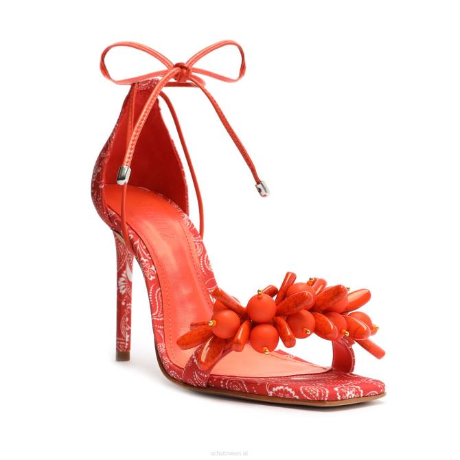 bei Schutz Tasha Stoffsandale Koralle D60T366