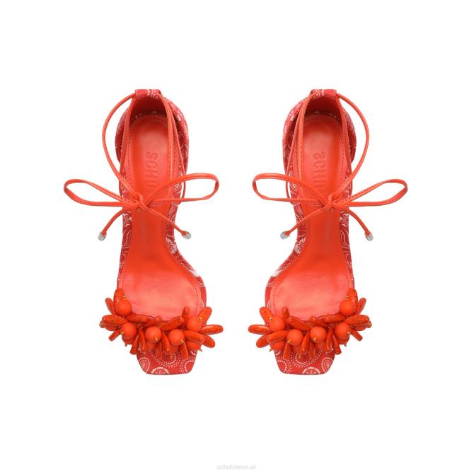 bei Schutz Tasha Stoffsandale Koralle D60T366
