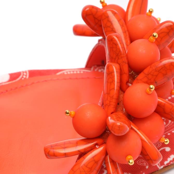 bei Schutz Tasha Stoffsandale Koralle D60T366