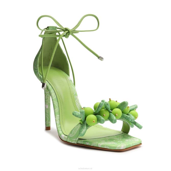 bei Schutz Tasha Stoffsandale lindgrün D60T367