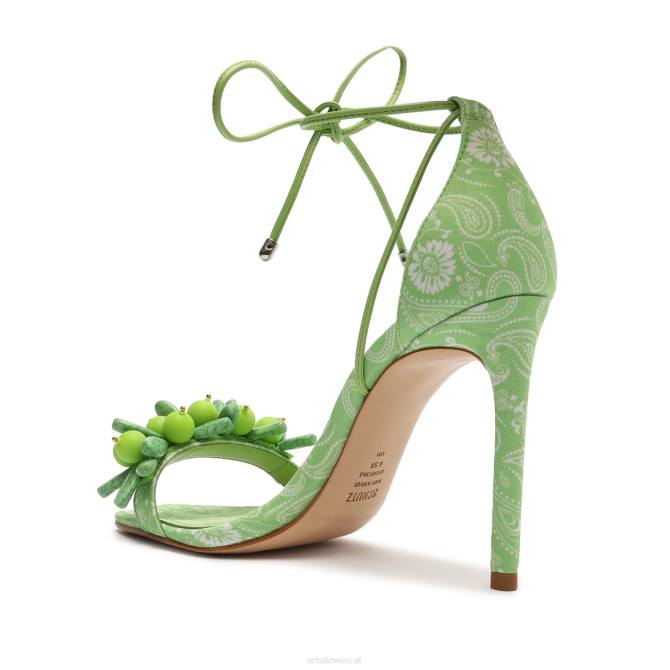 bei Schutz Tasha Stoffsandale lindgrün D60T367