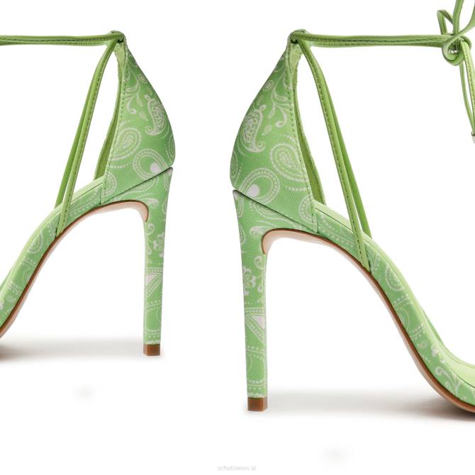 bei Schutz Tasha Stoffsandale lindgrün D60T367