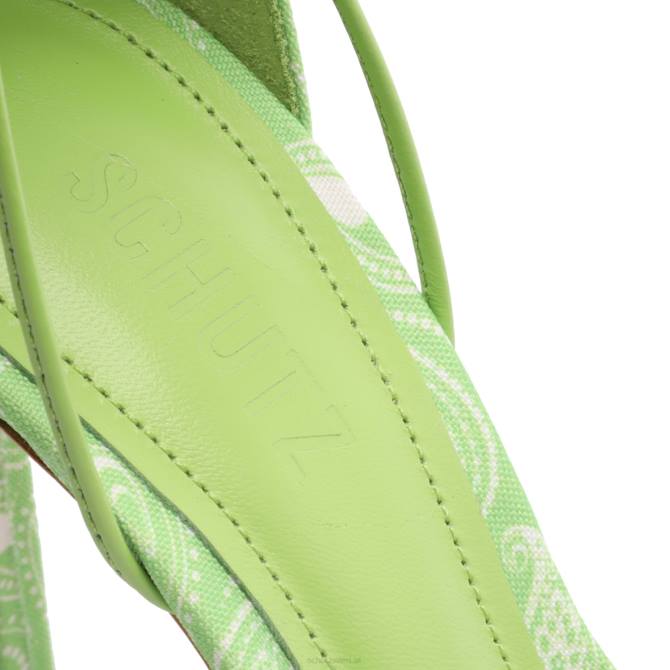 bei Schutz Tasha Stoffsandale lindgrün D60T367