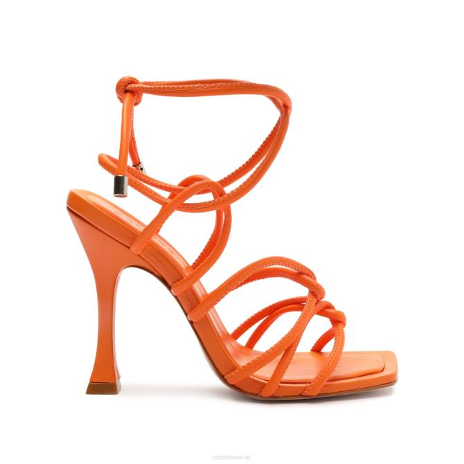 bei Schutz Tolle Ledersandale helle Mandarine D60T337