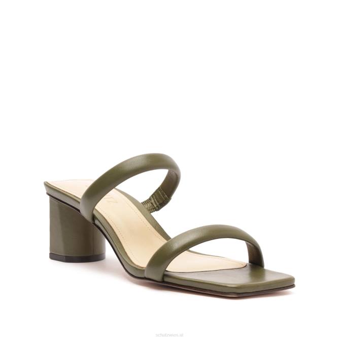 bei Schutz Ully Lo Sandale aus Nappaleder Militärgrün D60T28