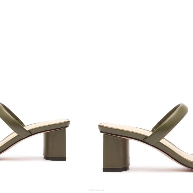 bei Schutz Ully Lo Sandale aus Nappaleder Militärgrün D60T28