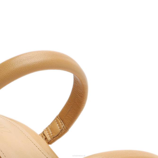 bei Schutz Ully Lo Sandale aus Nappaleder hell beige D60T30