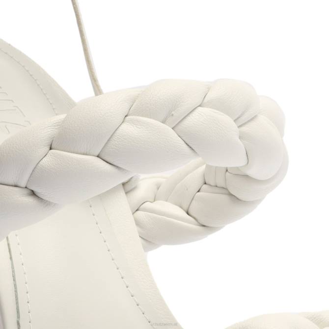 bei Schutz Zarda-Sandale mit hohem Block Weiss D60T124