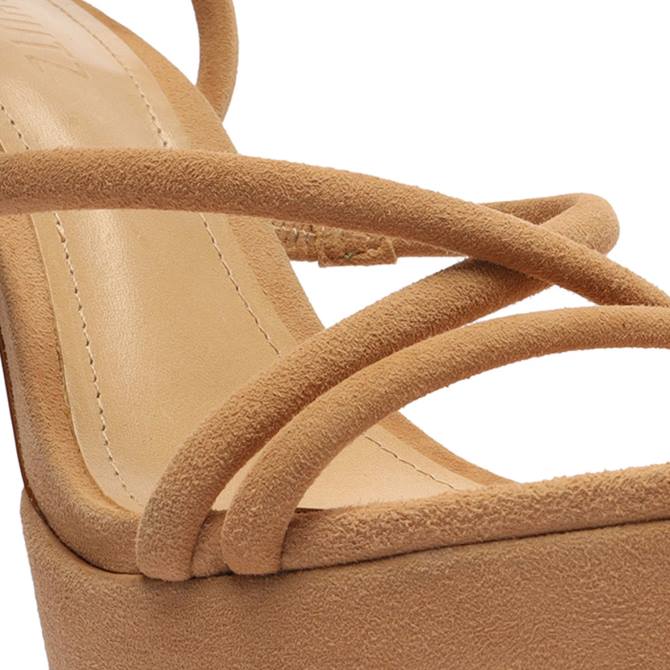 bei Schutz Zilla Wildledersandale Honigbeige D60T399