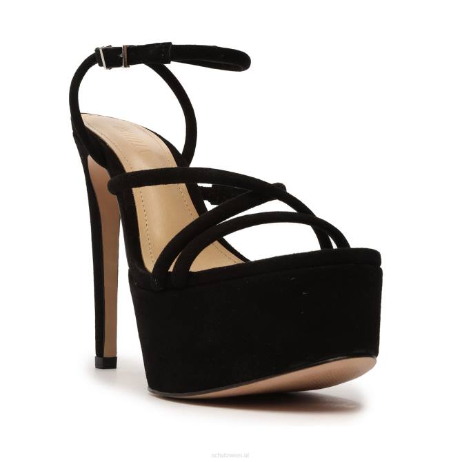 bei Schutz Zilla Wildledersandale Schwarz D60T400