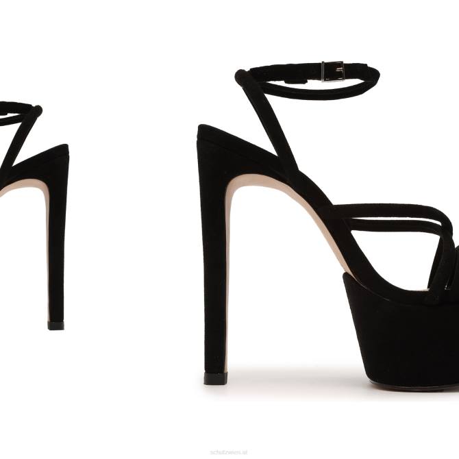 bei Schutz Zilla Wildledersandale Schwarz D60T400