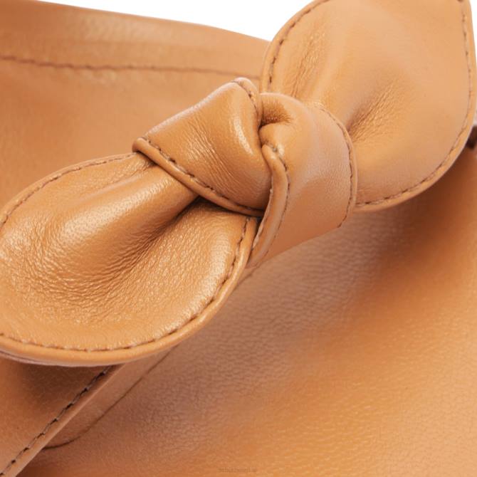 bei Schutz alia Mid-Block-Sandale aus Nappaleder Honigpfirsich D60T59