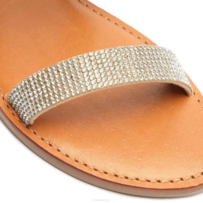 bei Schutz Anelle Nubuk-Sandale Honigbeige D60T527