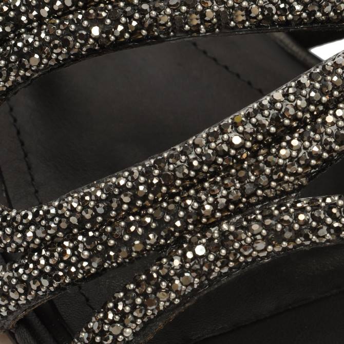 bei Schutz Arwen Nubuk-Sandale Schwarz D60T537