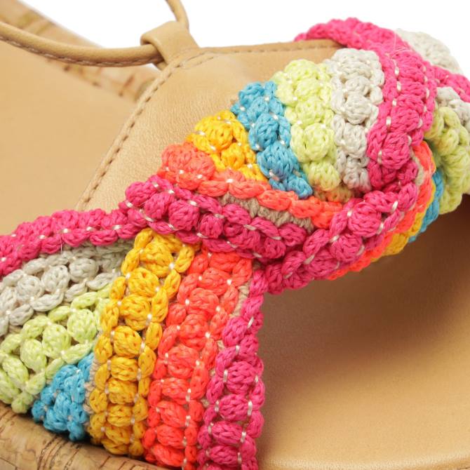 bei Schutz Collie Atanado Ledersandale helles Holz D60T545