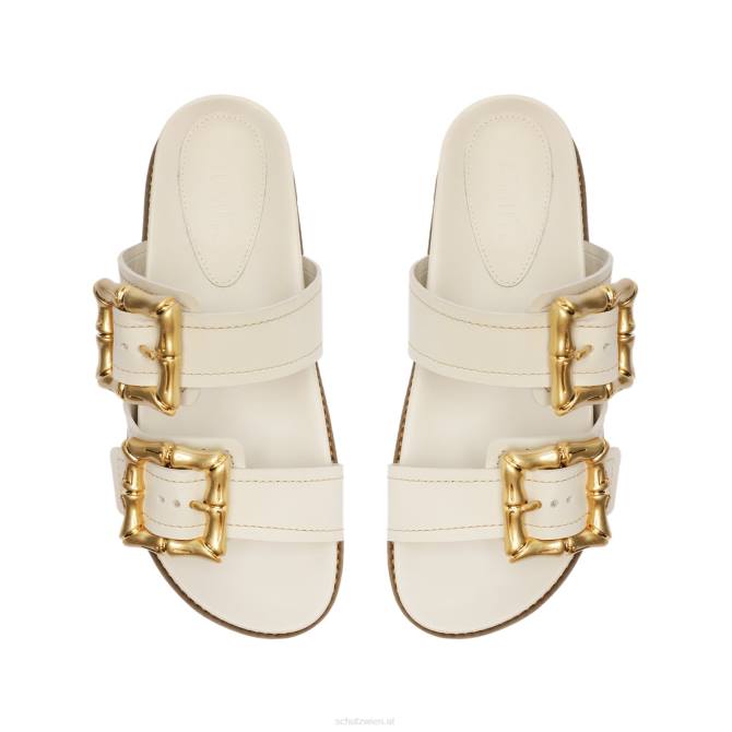 bei Schutz Enola sportliche Ledersandale Perle D60T559