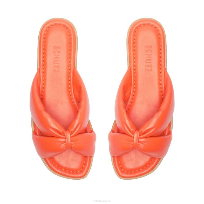 bei Schutz Feen-Sandale aus Nappaleder Flammenorange D60T598