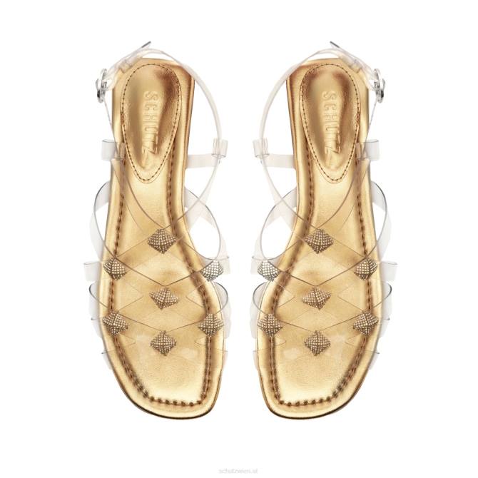 bei Schutz Georgia-Sandale Gold D60T504