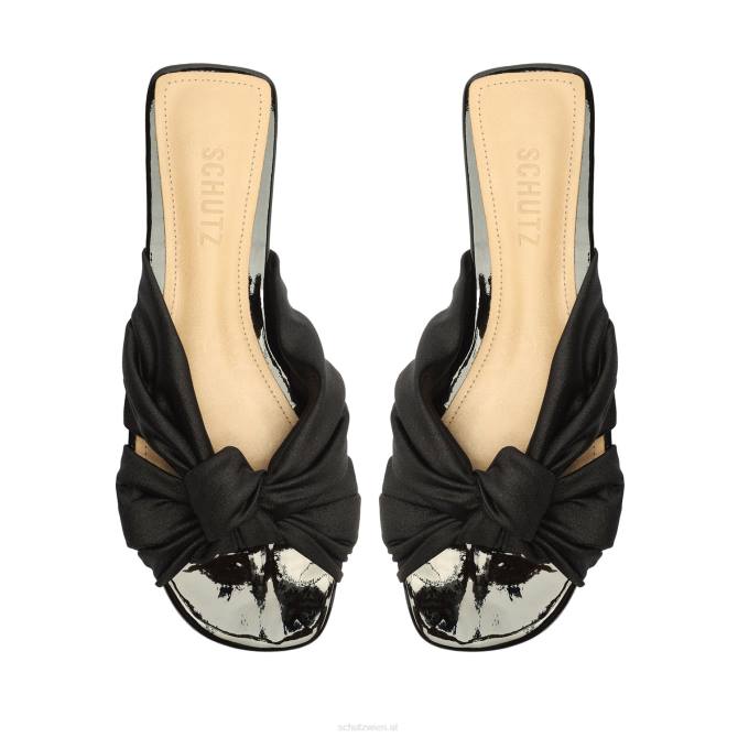 bei Schutz Indy-Spandex-Sandale Schwarz D60T514