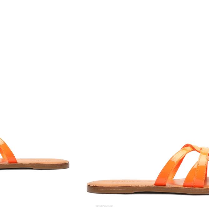 bei Schutz Lyta-Lackledersandale orange D60T513