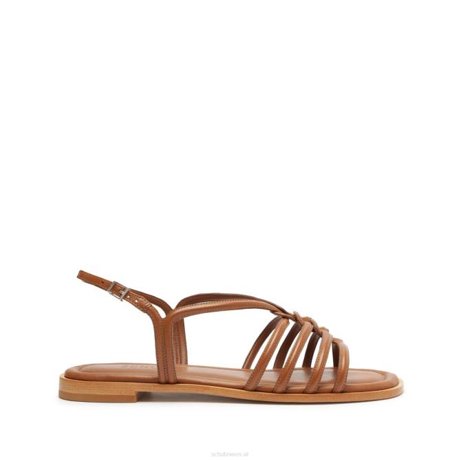 bei Schutz Octavia-Sandale aus Kalbsleder neues Holz D60T556