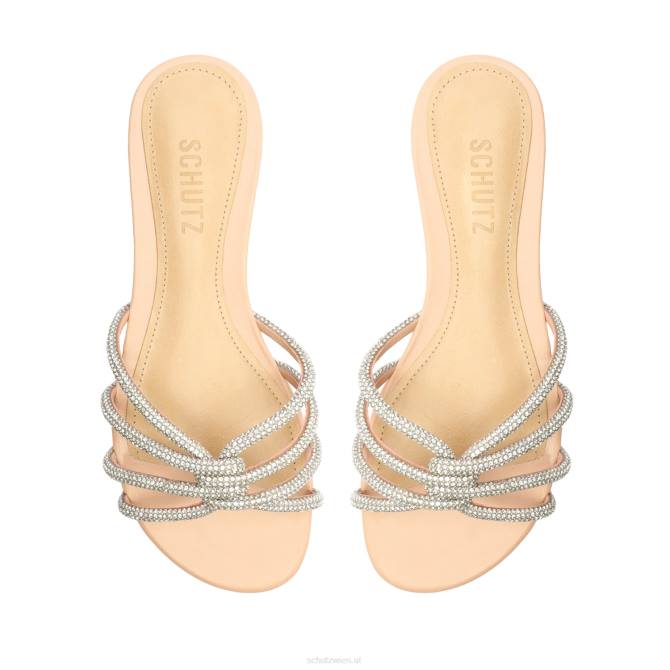 bei Schutz Rachel Glam Nubuk-Sandale süße Rose D60T500