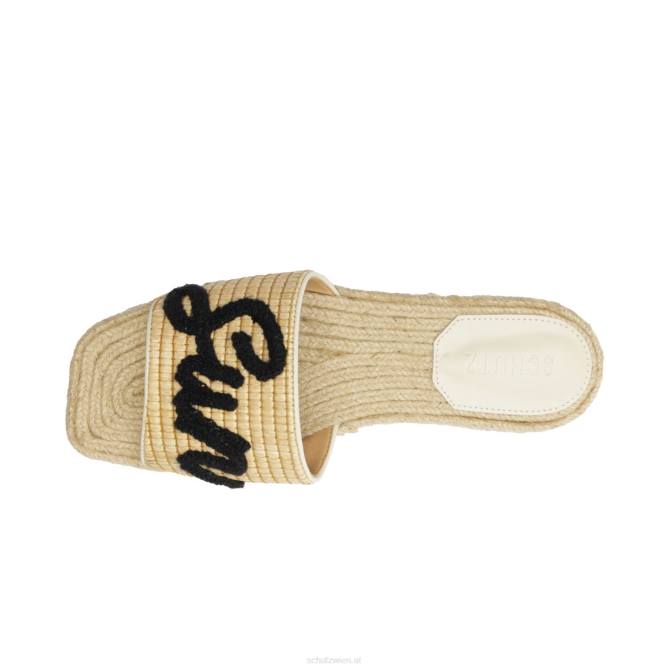 bei Schutz Sandale Emilien aus Leder Schwarz D60T540