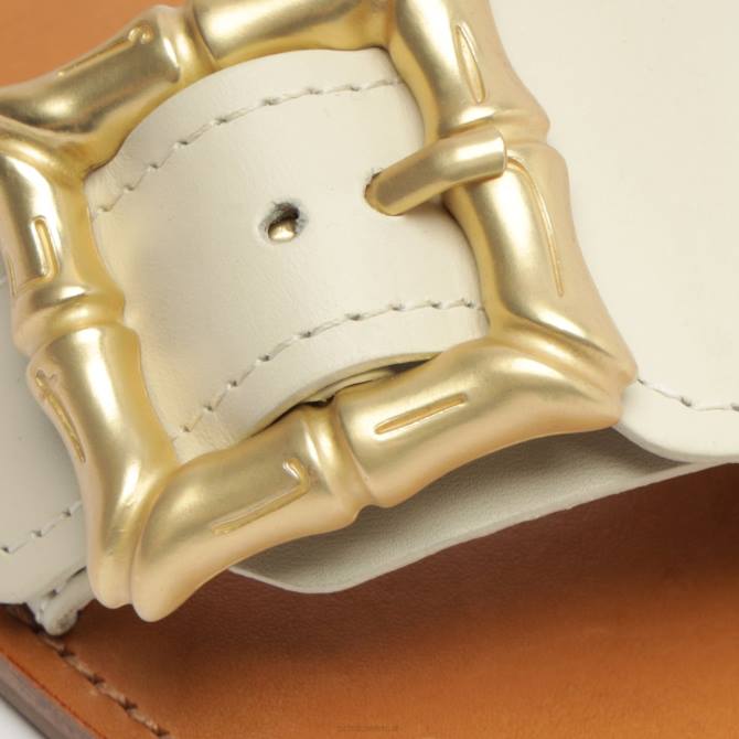 bei Schutz Sandale aus Enola-Leder Perle D60T614