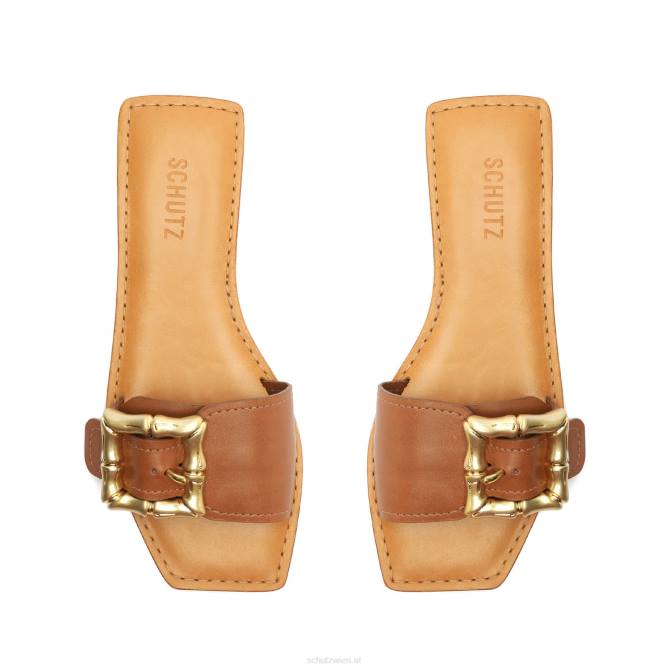 bei Schutz Sandale aus Enola-Leder neues Holz D60T615