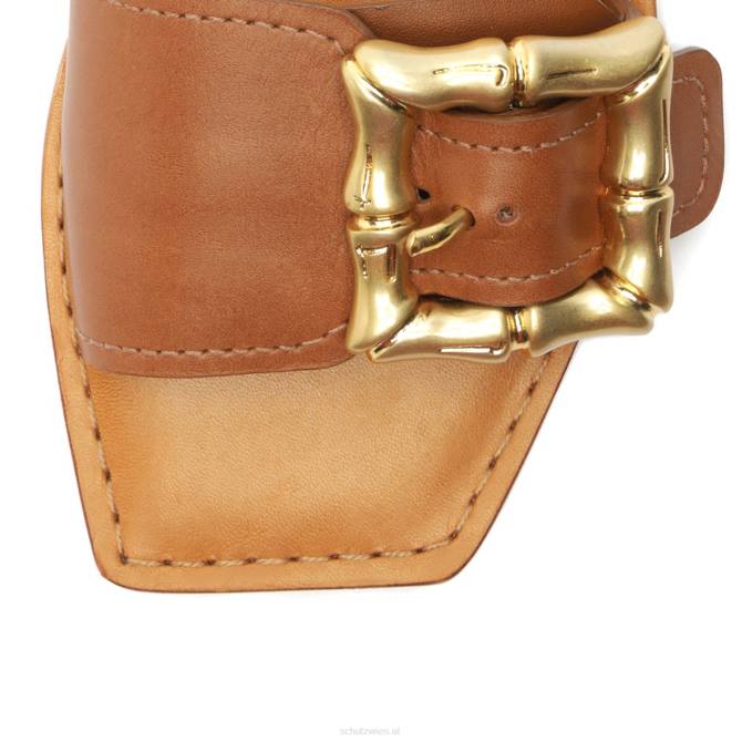 bei Schutz Sandale aus Enola-Leder neues Holz D60T615