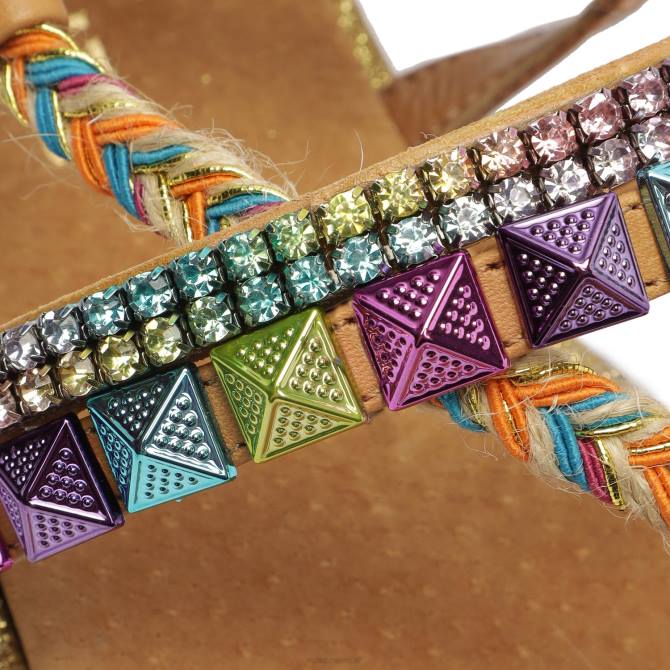 bei Schutz Sommersandale aus Atanado-Leder Nude-Karamell D60T541