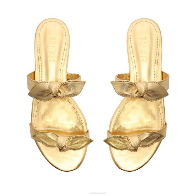 bei Schutz alias Sandale aus Metallic-Leder Gold D60T602