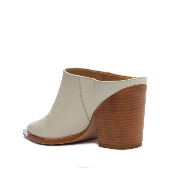 bei Schutz Alley-Pumps aus Leder Perle D60T190