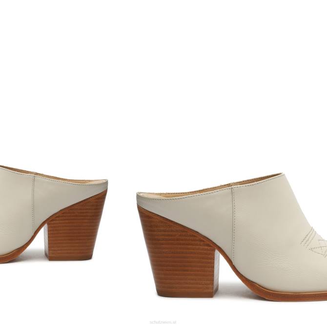 bei Schutz Alley-Pumps aus Leder Perle D60T190