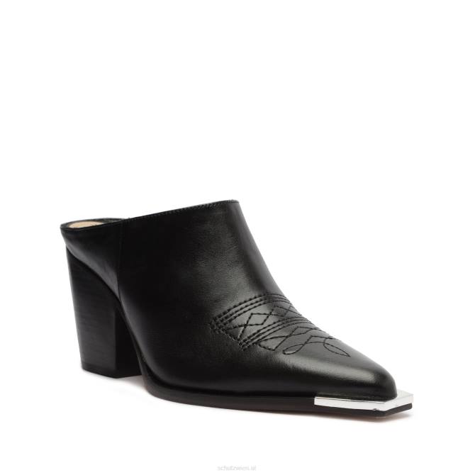 bei Schutz Alley-Pumps aus Leder Schwarz D60T191