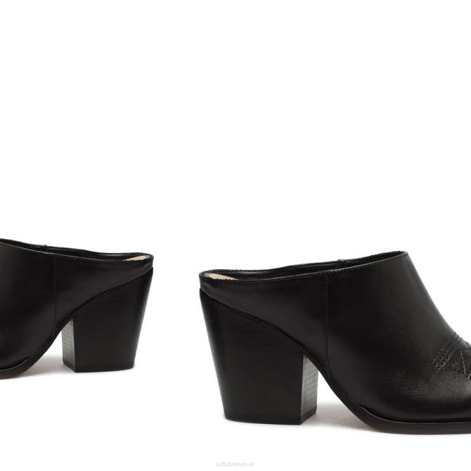 bei Schutz Alley-Pumps aus Leder Schwarz D60T191