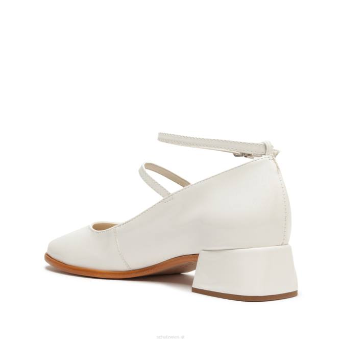 bei Schutz Dorothy-Pumps aus Lackleder Weiss D60T689