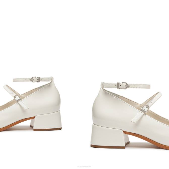 bei Schutz Dorothy-Pumps aus Lackleder Weiss D60T689