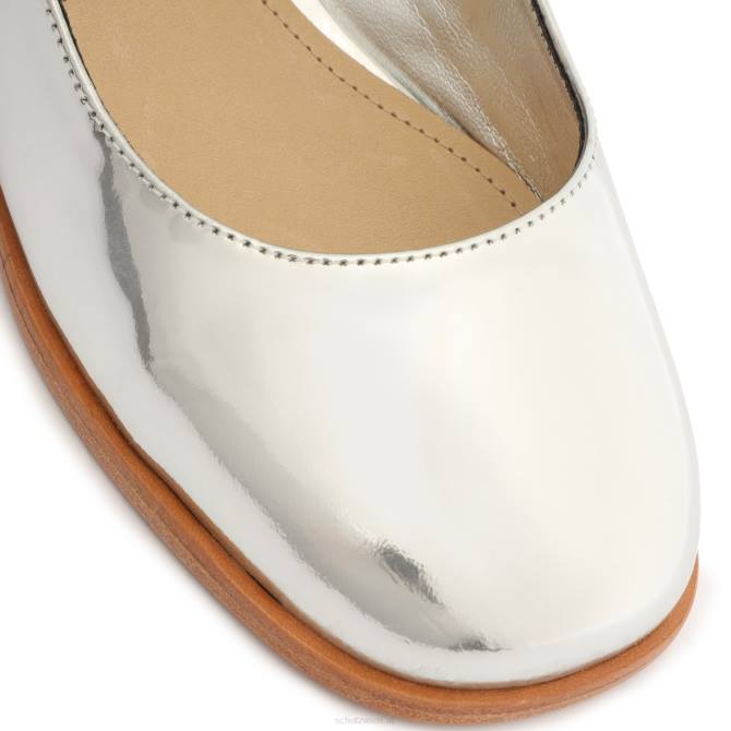 bei Schutz Dorothy Specchio Pumpe Silber D60T690