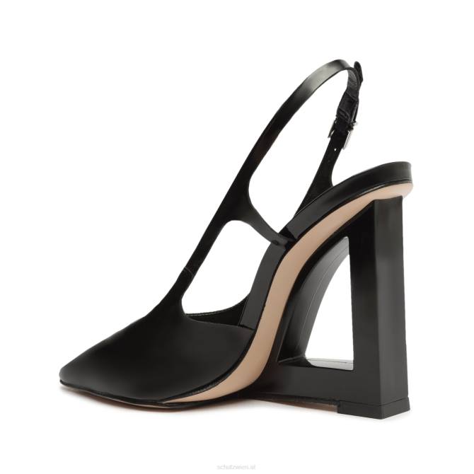 bei Schutz Filipa Casual Slingback-Pumps aus Lackleder Schwarz D60T699