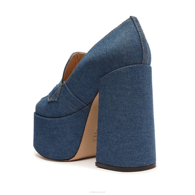 bei Schutz Lässige Plateau-Pumps von Viola Blau D60T176