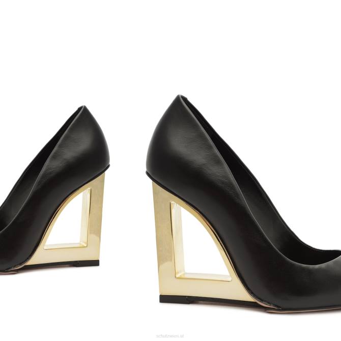 bei Schutz Lässiger Filipa-Pumps aus Nappaleder Schwarz D60T698