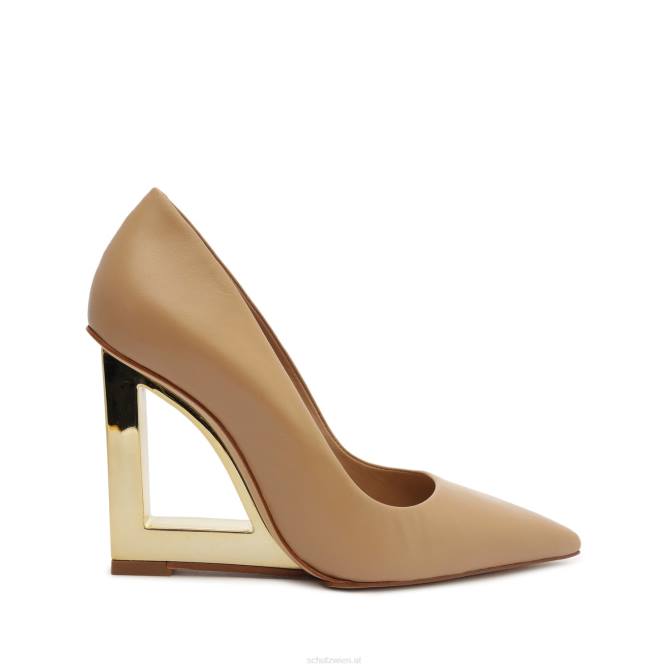 bei Schutz Lässiger Filipa-Pumps aus Nappaleder echtes Beige D60T696