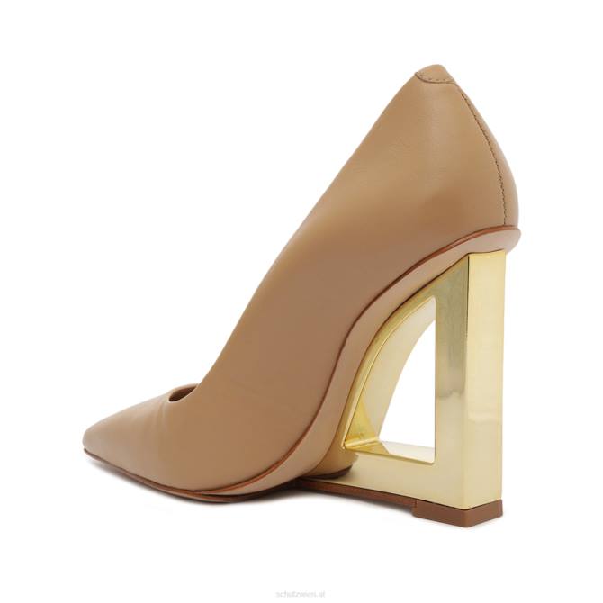 bei Schutz Lässiger Filipa-Pumps aus Nappaleder echtes Beige D60T696