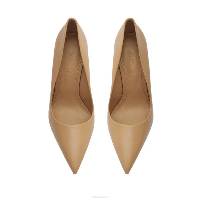 bei Schutz Lässiger Filipa-Pumps aus Nappaleder echtes Beige D60T696