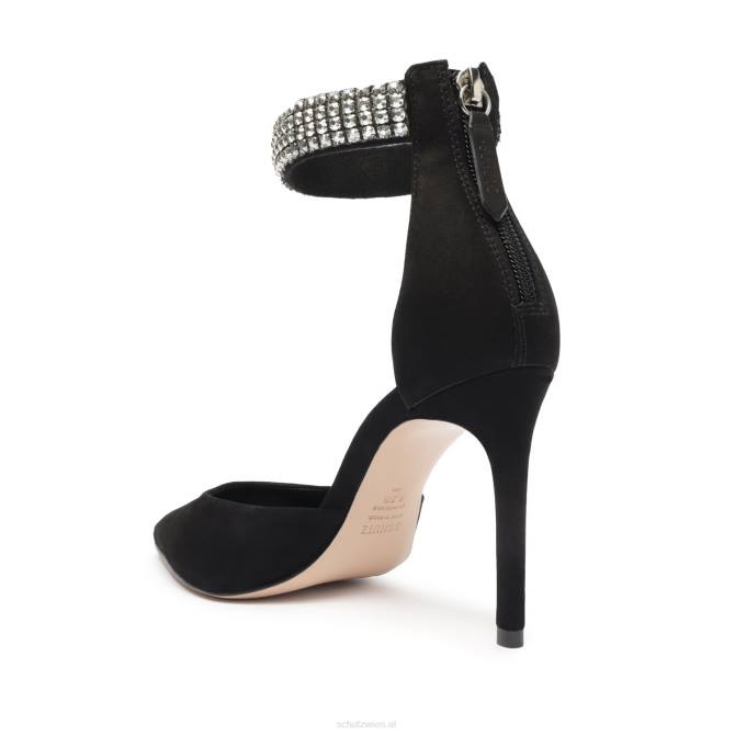 bei Schutz Laverne-Pumpe aus Nubukleder Schwarz D60T422