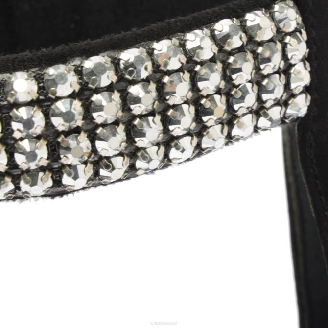 bei Schutz Laverne-Pumpe aus Nubukleder Schwarz D60T422