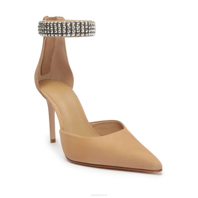 bei Schutz Laverne-Pumpe aus Nubukleder echtes Beige D60T423