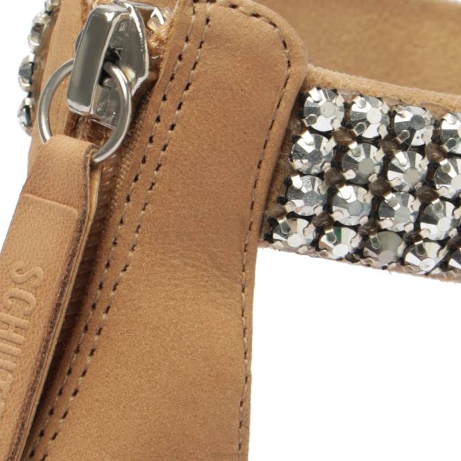 bei Schutz Laverne-Pumpe aus Nubukleder echtes Beige D60T423