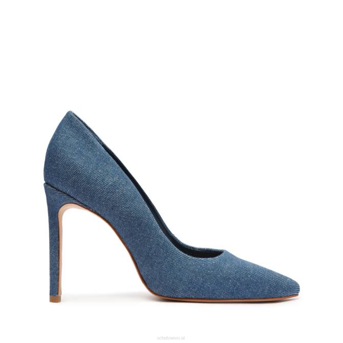 bei Schutz Lou Denim-Pumps Blau D60T693
